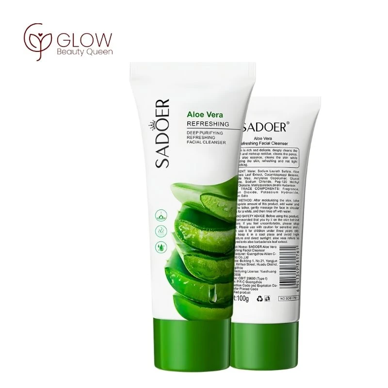 SADOER ALOE VERA REFRESHING FACIAL CLEANSER